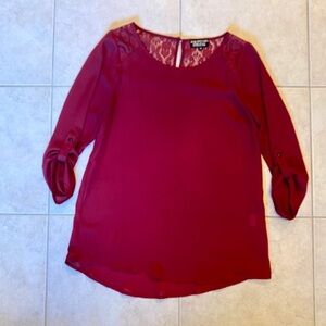 Stitch Fix Papermoon Piñon Lace Detail Blouse